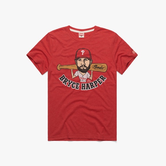 Men’s Philadelphia Phillies Bryce Harper Mondo Tee - Picture 1 of 8